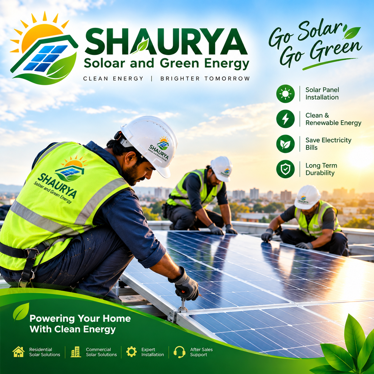Shaurya Solar Project Installation
